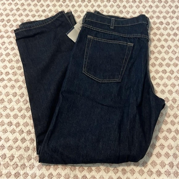 NWT Tyndale FRMC Flame Resistant Carpenter Work Pants Jeans 34 x 33 Dark Wash - Picture 4 of 17